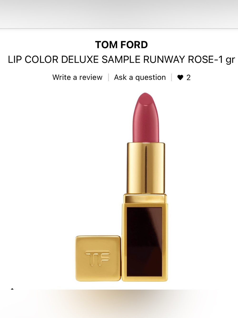 Tom ford lipstick mini